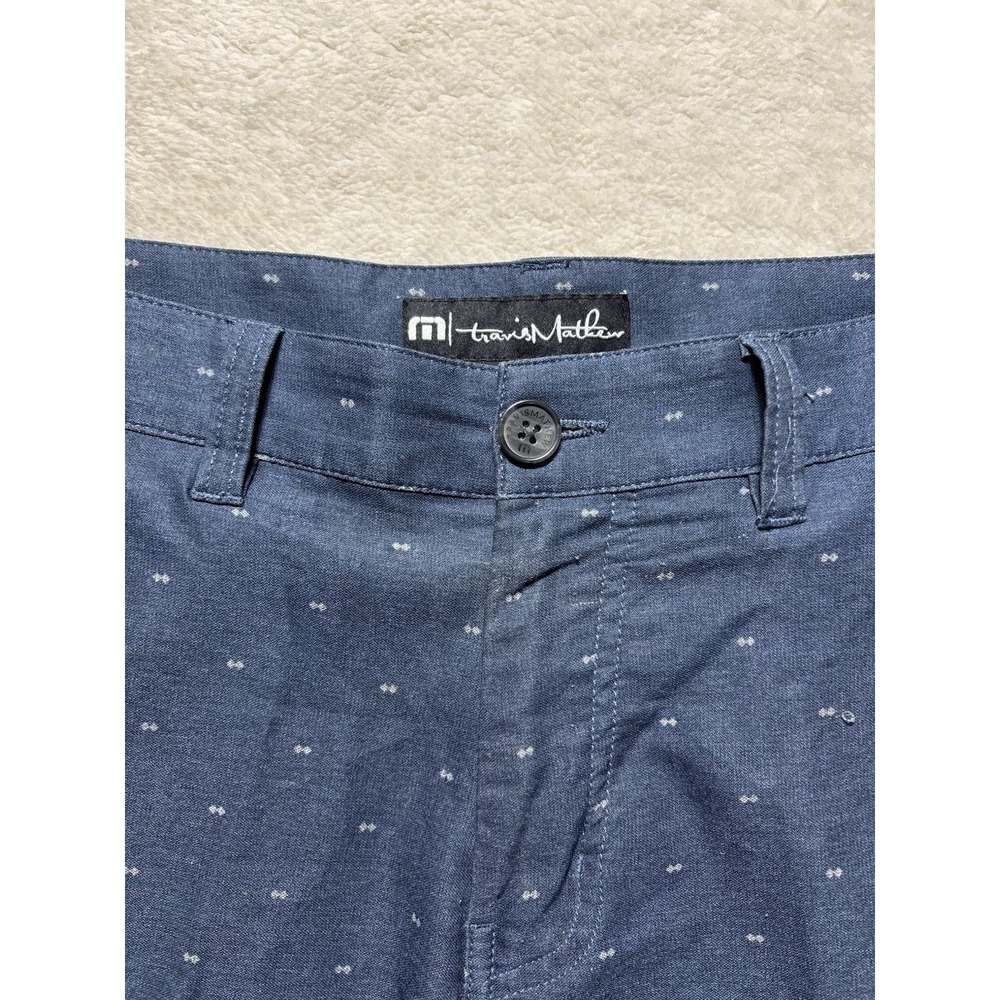 Travis Mathew Golf Shorts Men's 32 Print All Over Athletic Fit - Picture 2 of 9